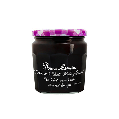 More fruit, less sugar Blueberry Spread  - Bonne Maman