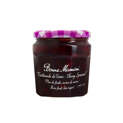  More fruit, less sugar Cherry Spread  - Bonne Maman