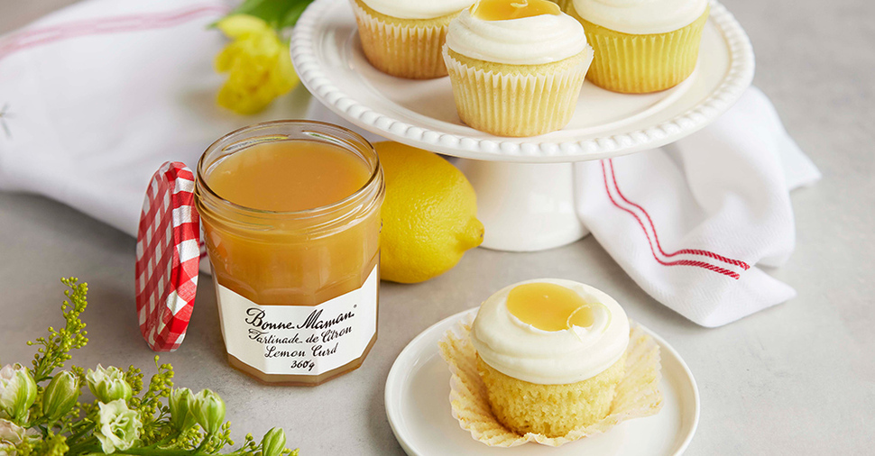Lemon Chèvre Cupcake