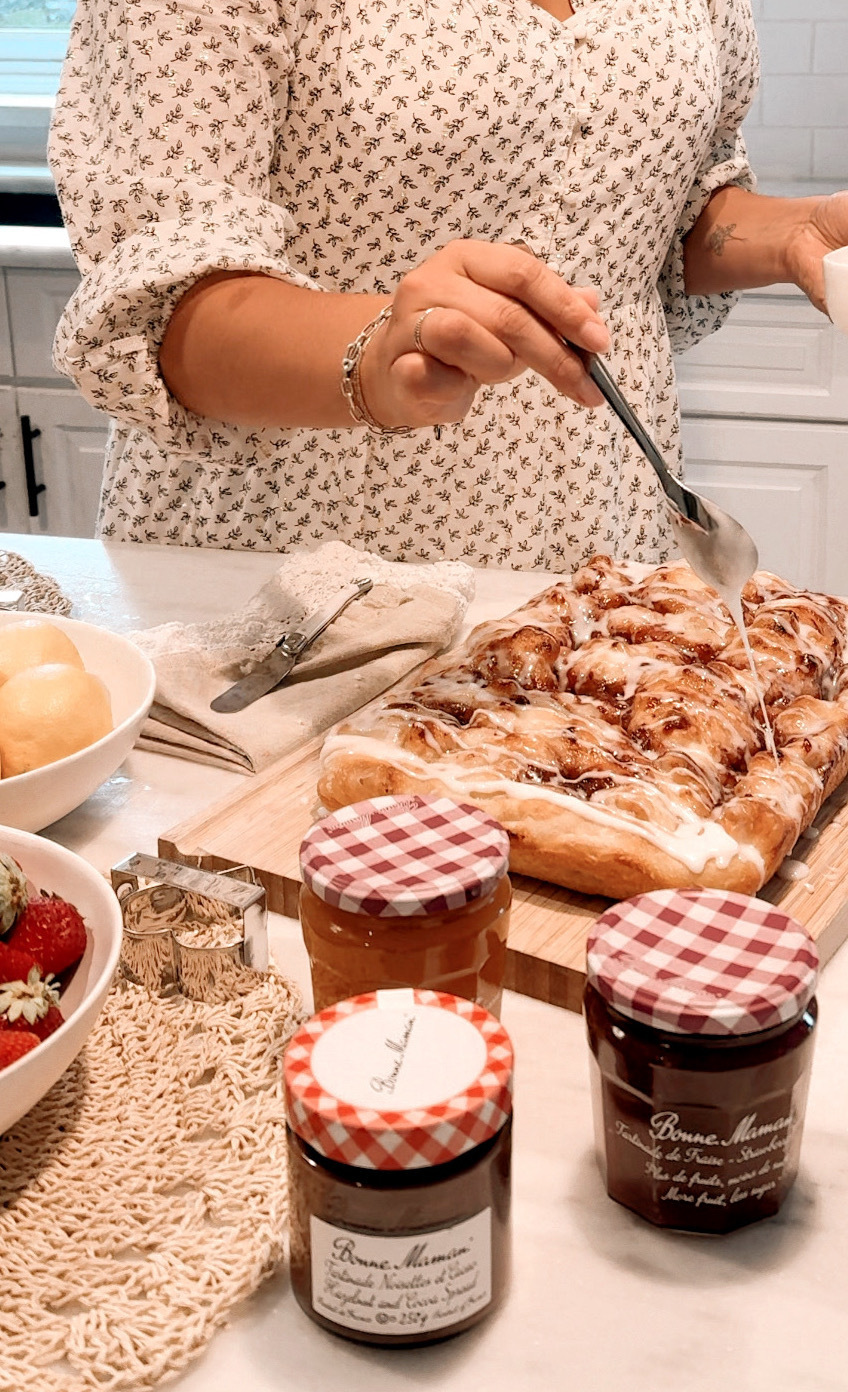 Strawberry Donut Focaccia